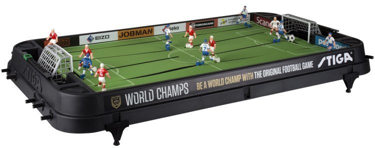 Stiga World Champs original jalkapallopeli (mustat laidat)