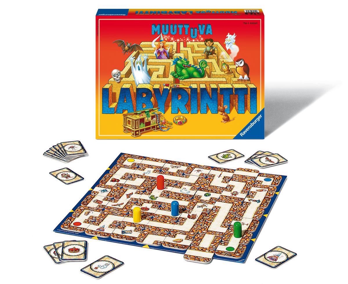 Ravensburger Muuttuva Labyrintti Lautapeli