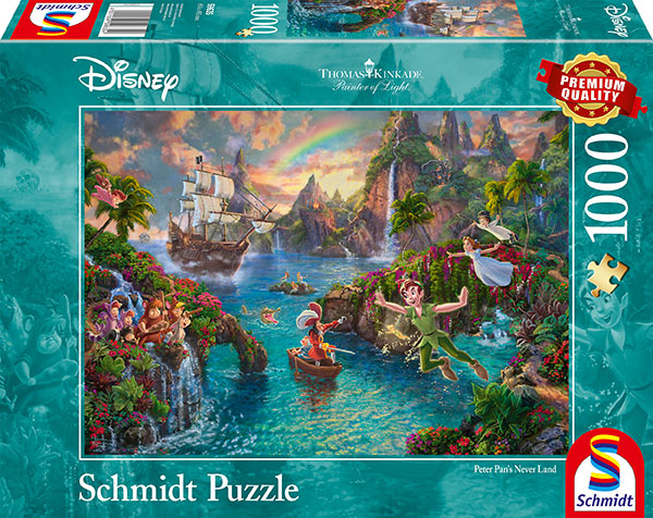 Schmidt 1000 Palan Palapeli Disney Peter Pan