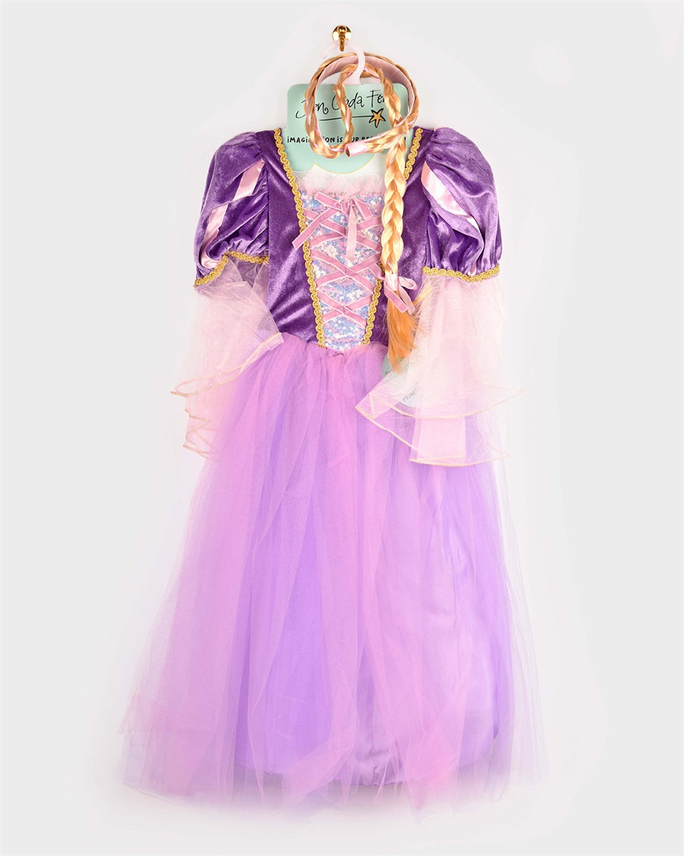 Tähkäpää Prinsessamekko sekä Letti 98-104cm