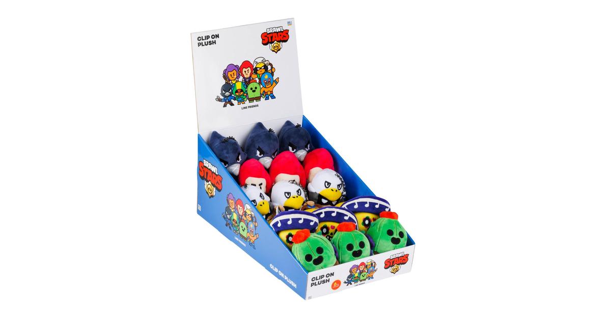 Brawl Stars Avaimenperä 13cm Pehmo Lajitelma