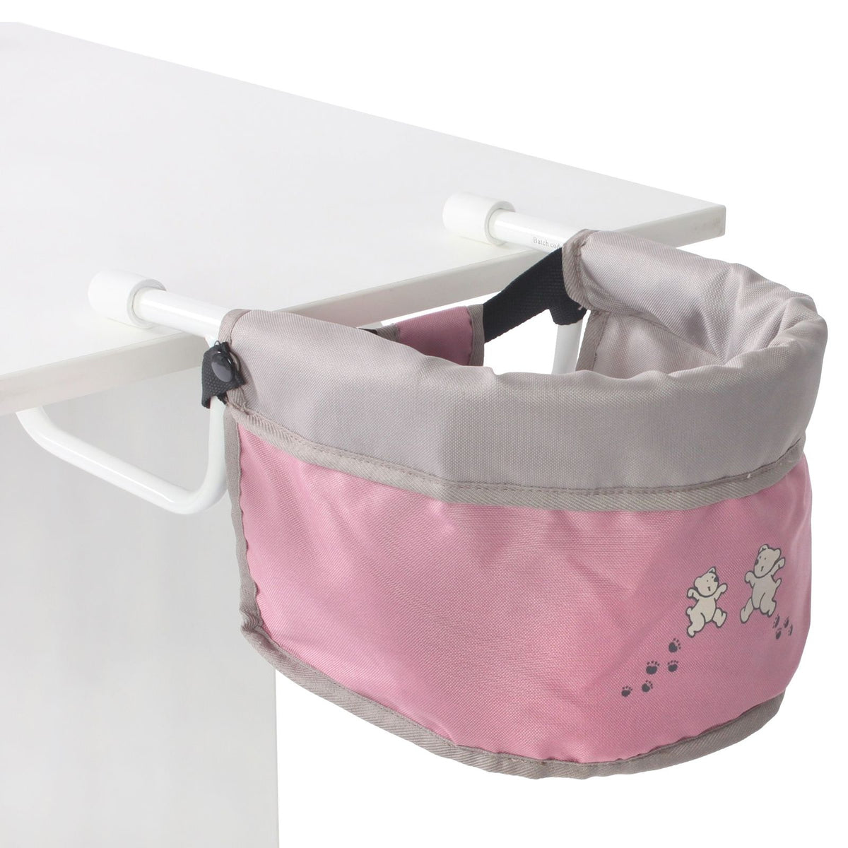 Bayer Chic Nuken Syöttötuoli Pöytään Kiinnitettävä Vaaleanpunainen/Beige