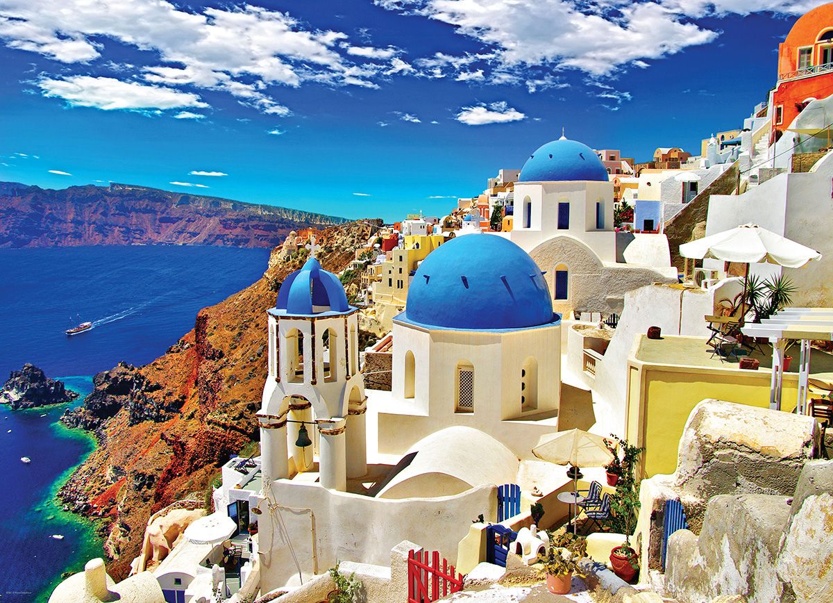 Eurographics 1000 Palan Palapeli Oia, Santorini
