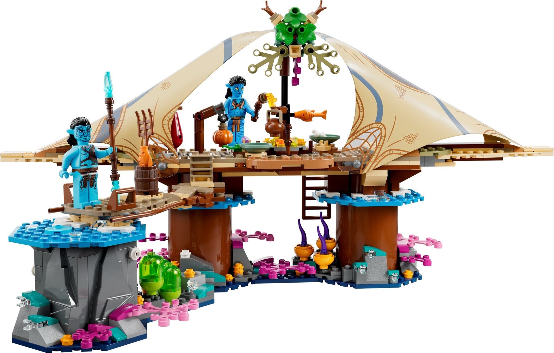 LEGO Avatar 75578 Metkayinan Koti Riutalla