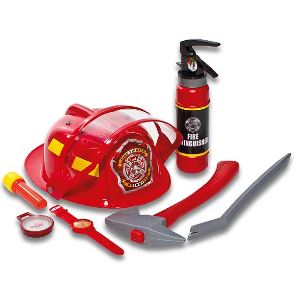 Palomiehen kypärä + varusteet