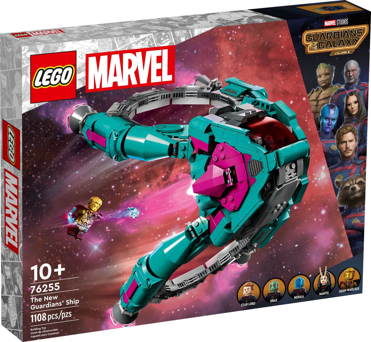 LEGO Marvel 76255 Uusi Vartijoiden Alus