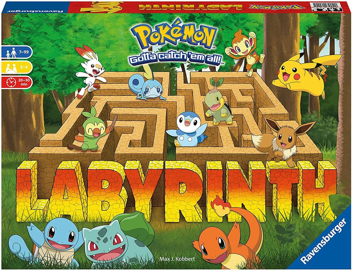 Ravensburger POKEMON Muuttuva Labyrintti Lautapeli