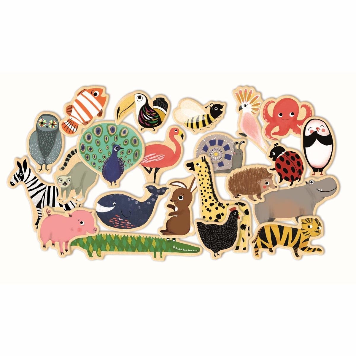 Djeco Puiset Viidakkomagneetit