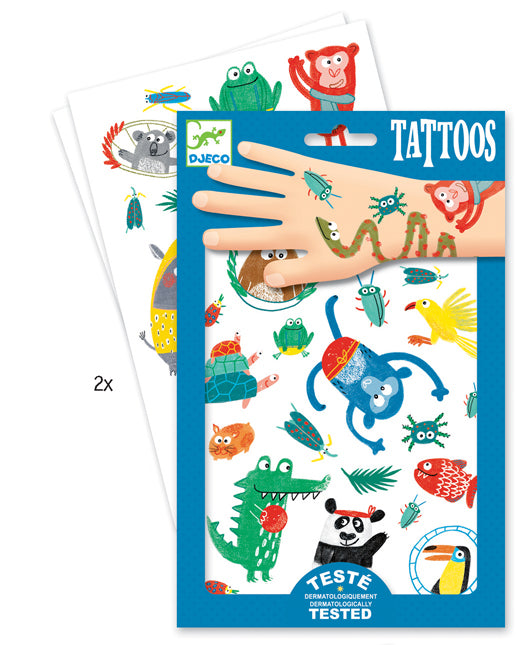 Djeco tatuointi Kuonot