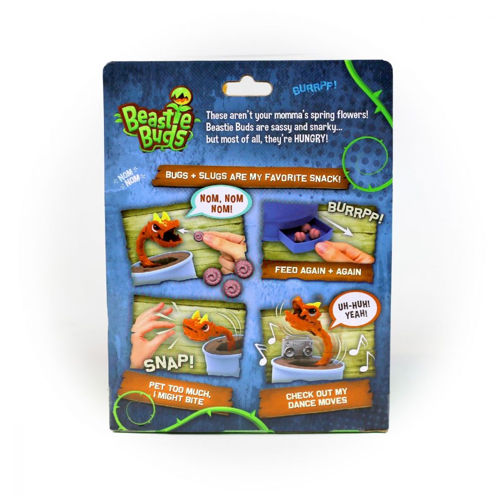 Beastie Buds Snap Dragon interaktiivinen lihansyöjäkasvi