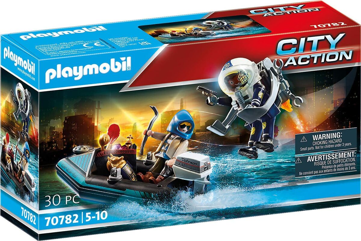 Playmobil City Action 70782 Rakettireppu ja Vene Takaa-ajo