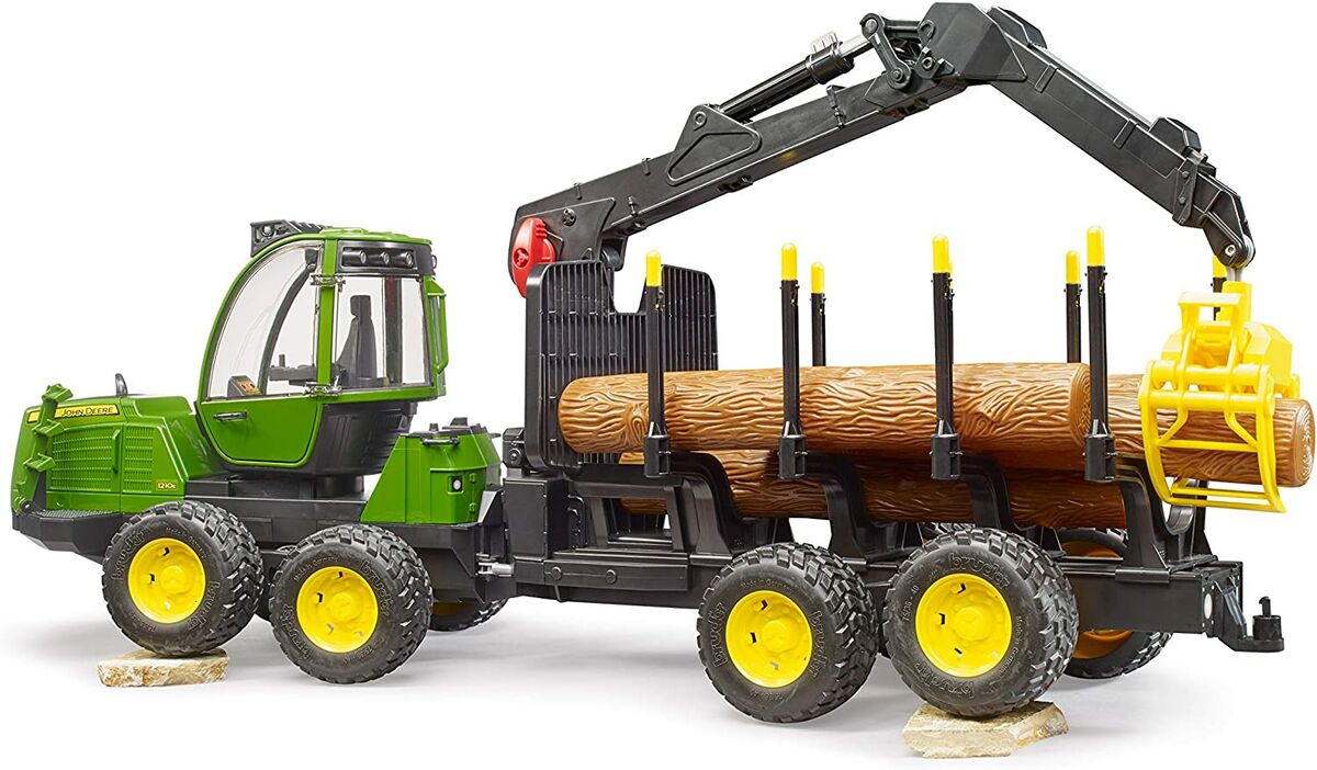 Bruder 02133 John Deere Metsätyökone
