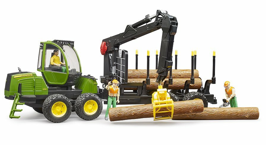 Bruder 02133 John Deere Metsätyökone