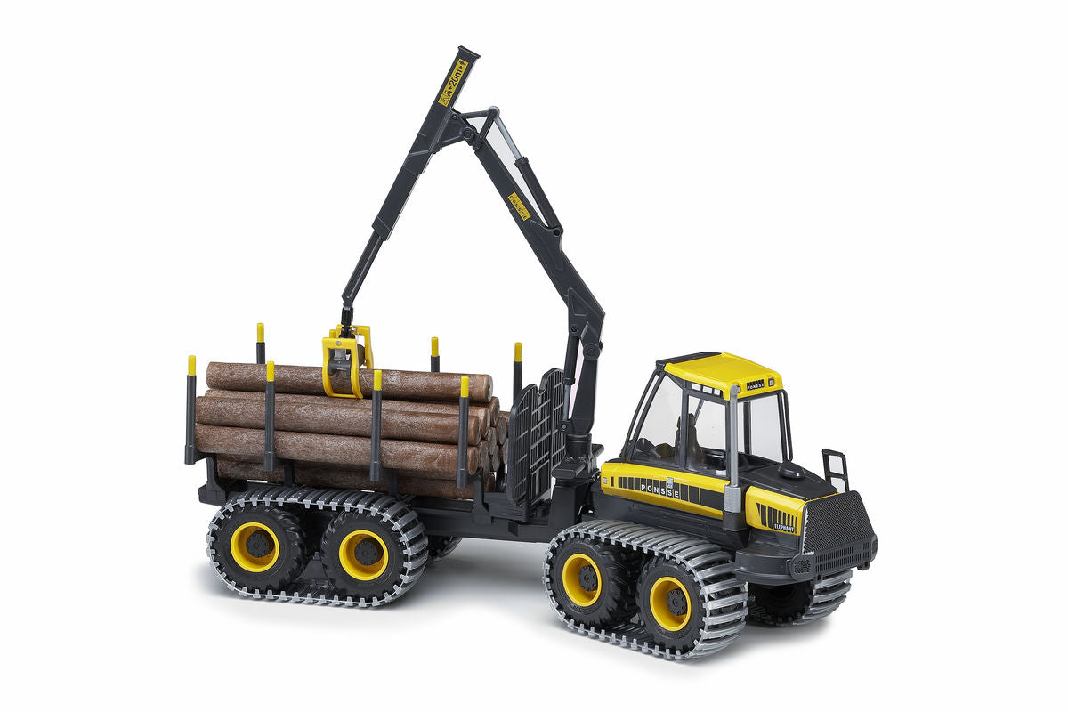 Emek Ponsse Elephant metsäkone telaketjuilla