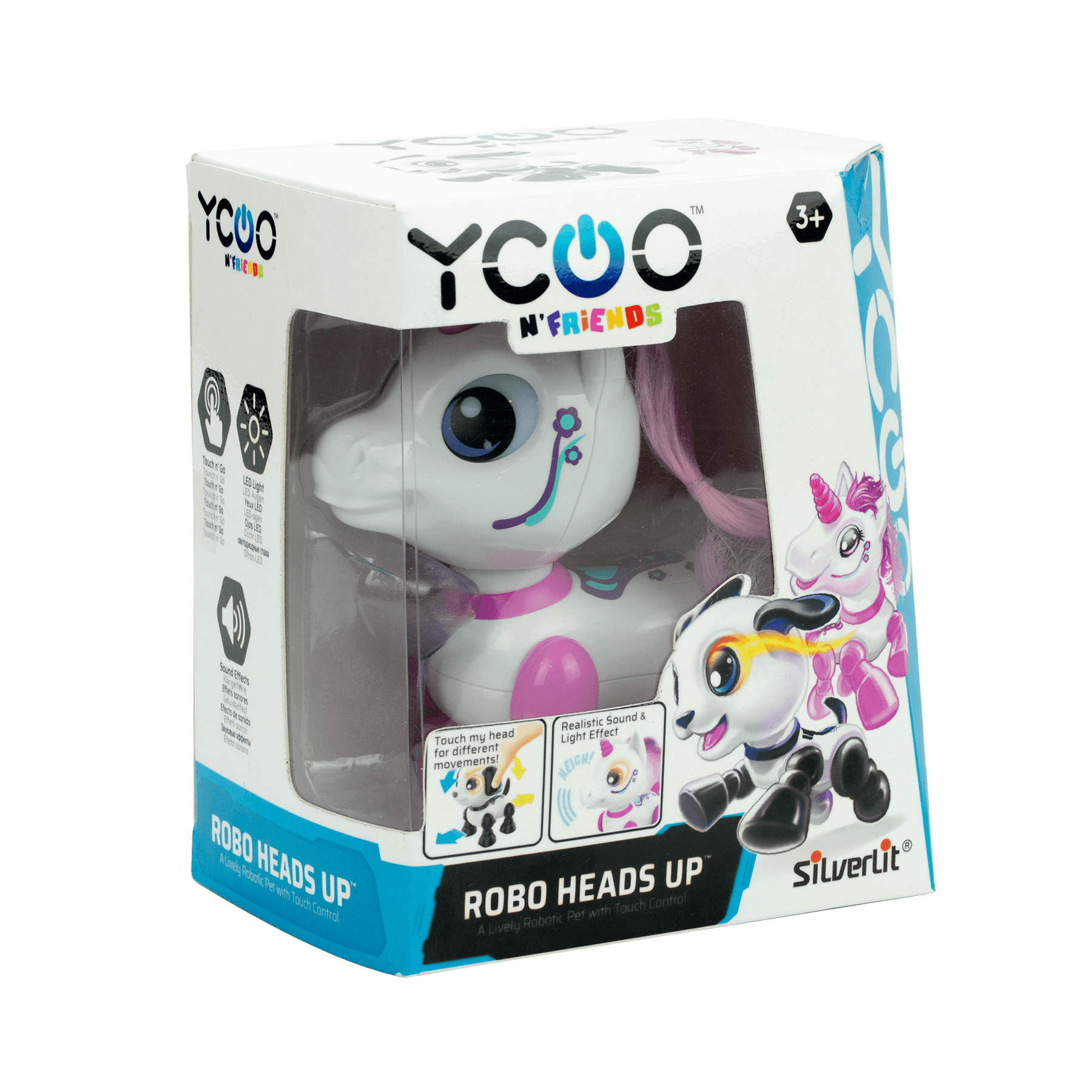 YCOO Robo Heads Up Interaktiivinen Robottieläin