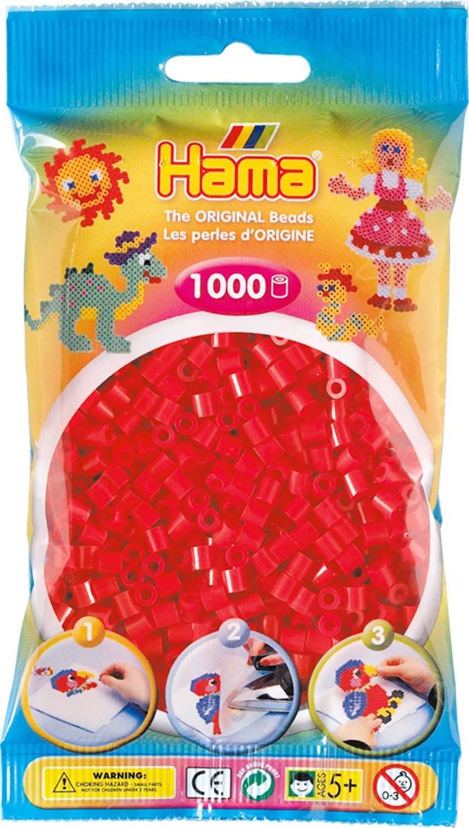 Hama Helmet Midi 1000 kpl Punainen