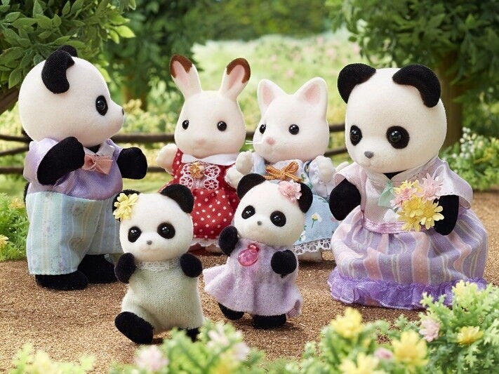 Sylvanian Families Panda Perhe