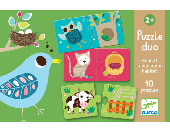 Djeco Palapeli Asukit 10 Palaa