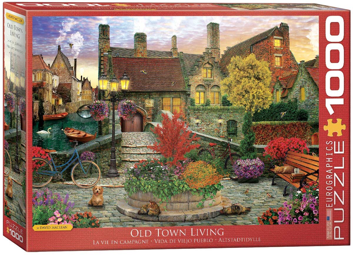 Eurographics 1000 Palan Palapeli Old Town Living