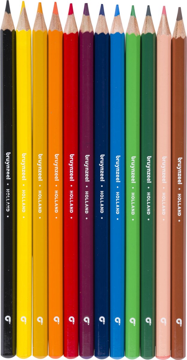 Bruynzeel Kids Puuvärikynät 12 kpl