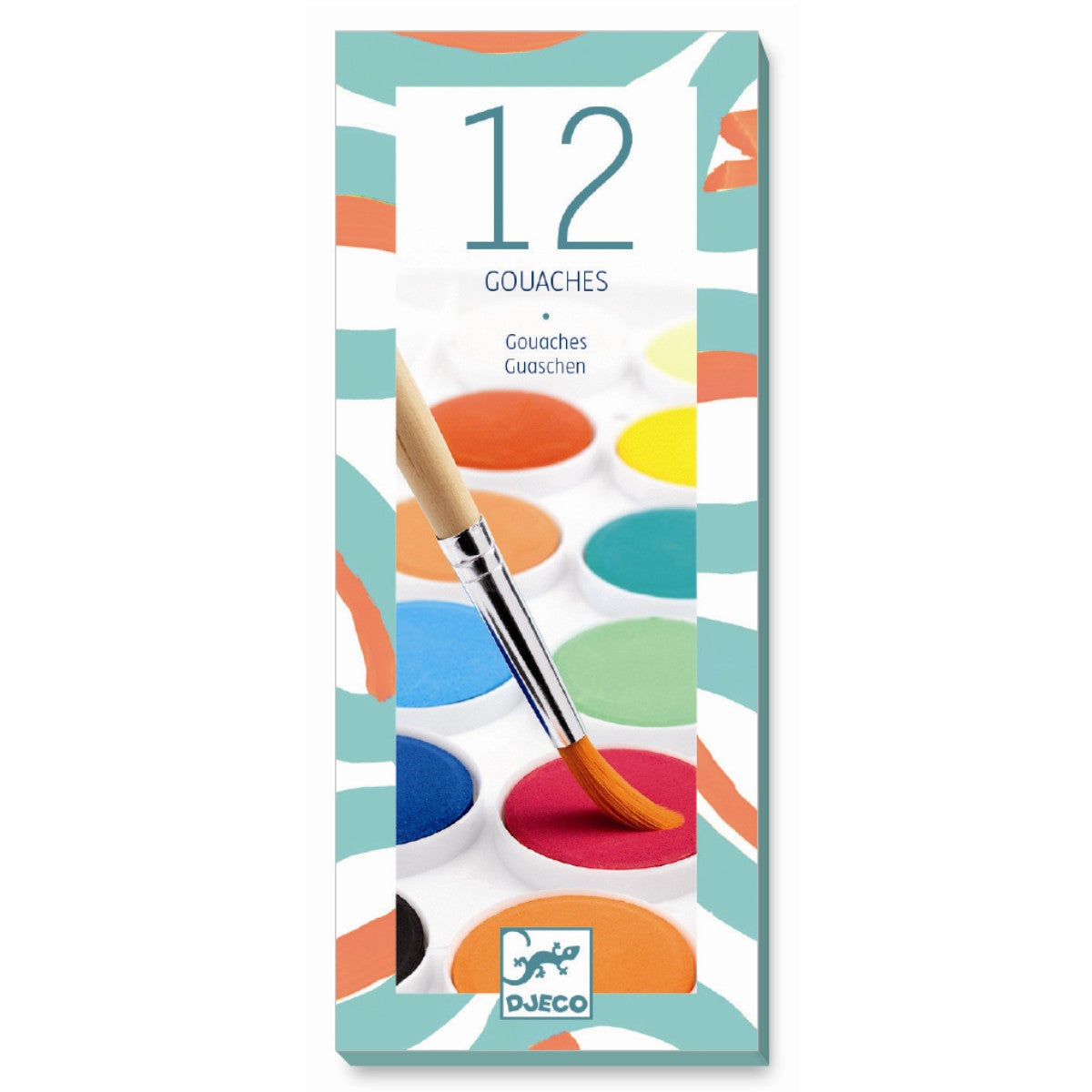 Djeco Vesivärit 12 väriä