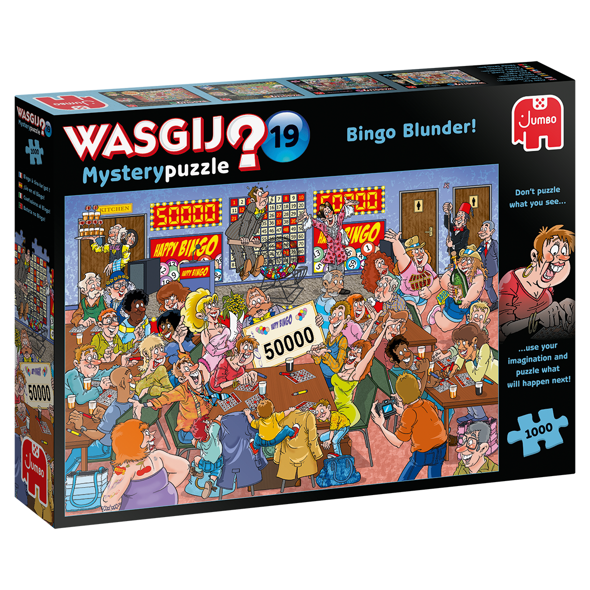 Wasgij Mystery 1000 palan palapeli Bingo Blunder