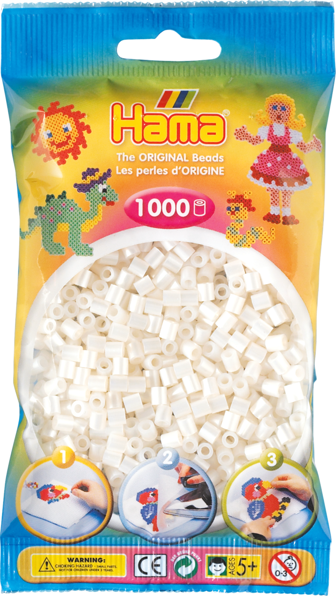 Hama Helmet Midi 1000 kpl Helmiäinen