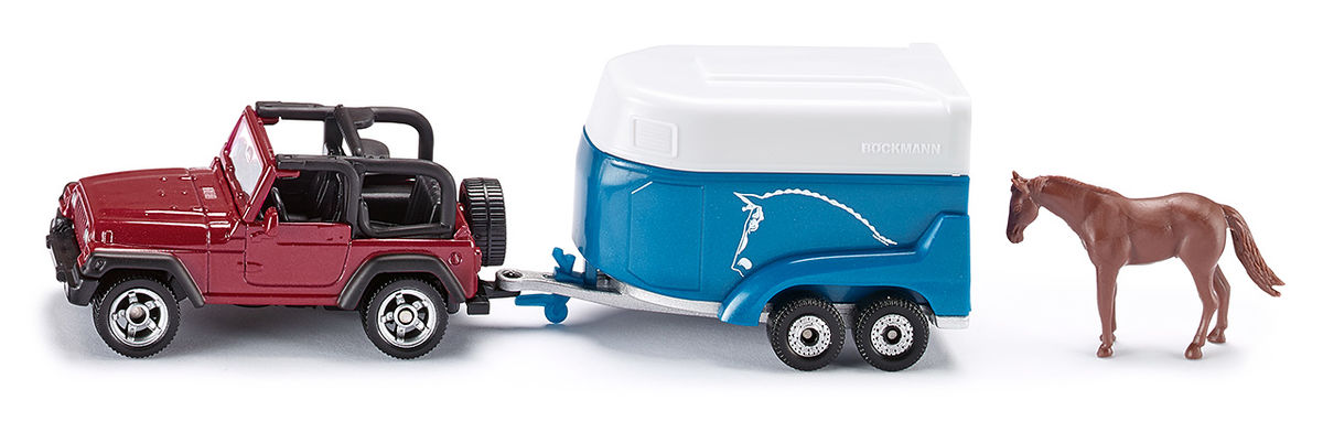 Siku Jeeppi ja Hevostraileri