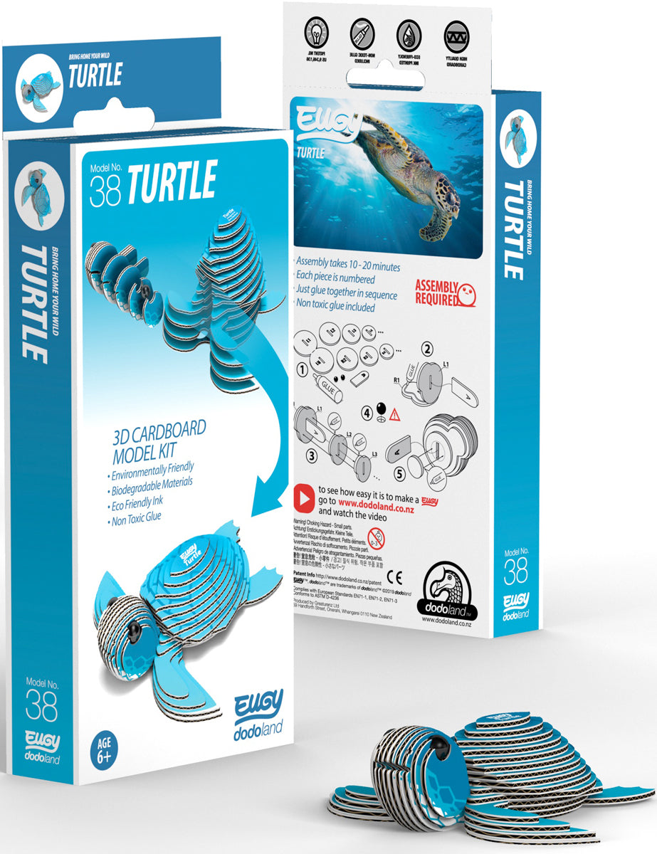 EUGY 3D koottava Kilpikonna