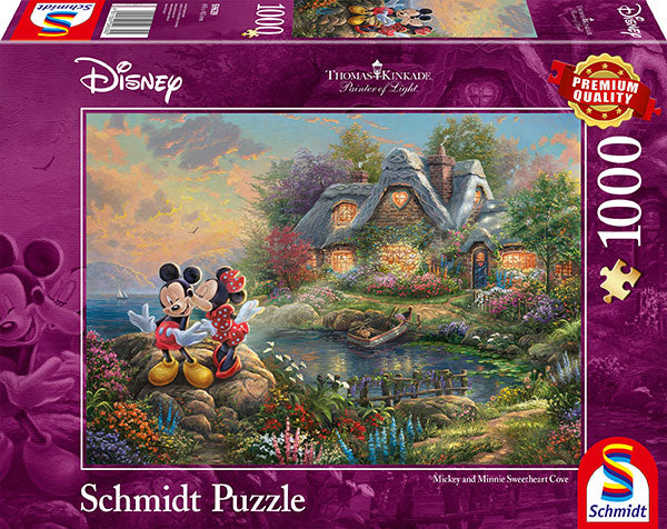 Schmidt Thomas Kinkade 1000 Palan Palapeli Disney Mickey & Minnie