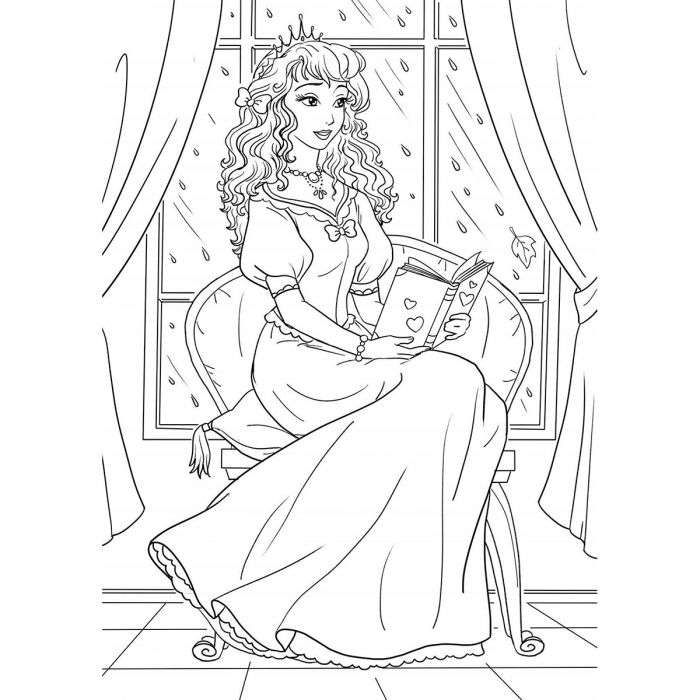 Jääprinsessan Värityskirja