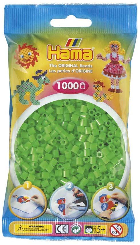 Hama Helmet Midi 1000 kpl Vihreä Hohtava