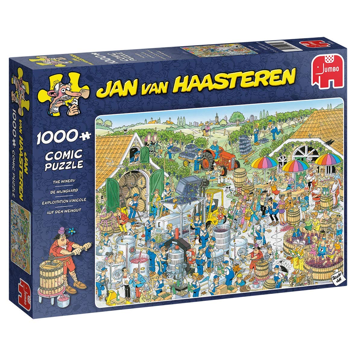 Jan van Haasteren 1000 palan palapeli The Winery