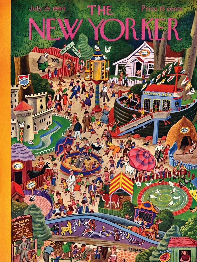 New York Puzzle Company 1000 Palan Palapeli Day At The Zoo