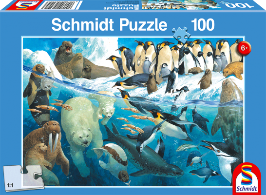 Schmidt 100 Palan Palapeli Animals : Polar Region