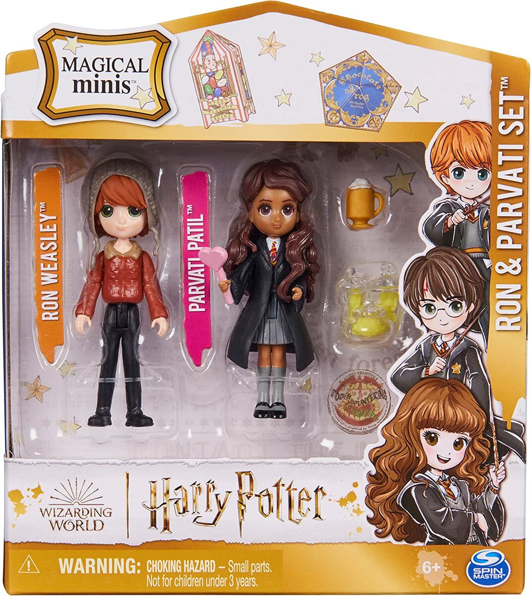Wizarding World Small Doll Friend Set Ron & Pavarti