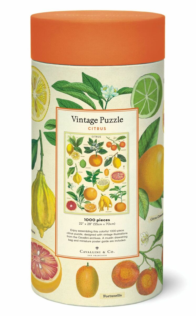 Cavallini & Co. Vintage Puzzle 1000 palaa Citrus