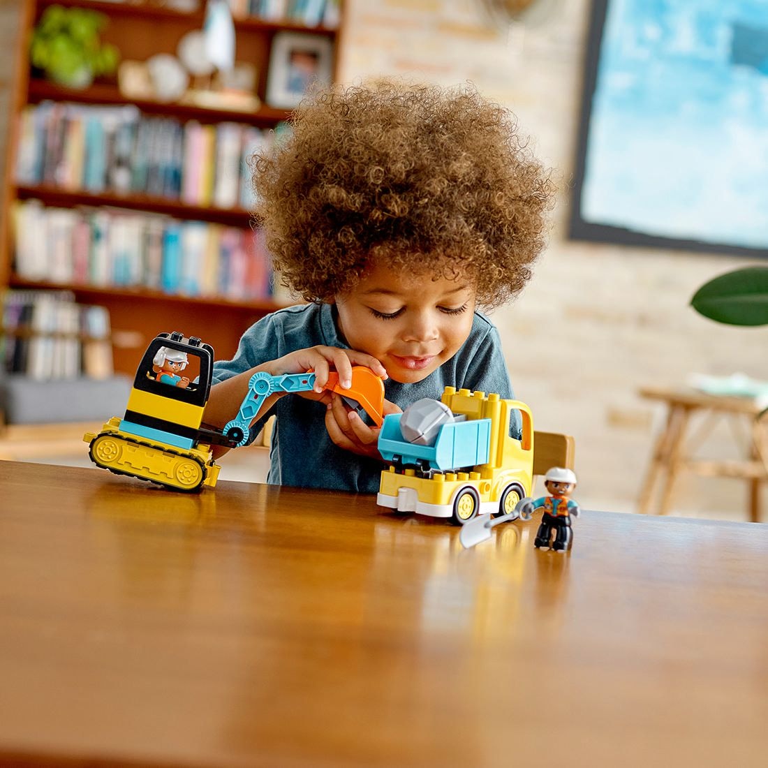 LEGO Duplo 10931 Kuorma Auto ja Telakaivuri