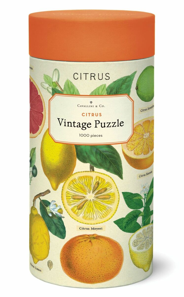 Cavallini & Co. Vintage Puzzle 1000 palaa Citrus