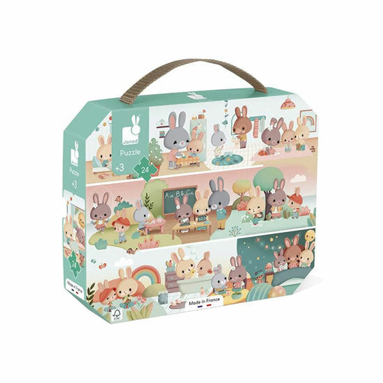 Janod 24 Palan Palapeli Pupujen Päivä