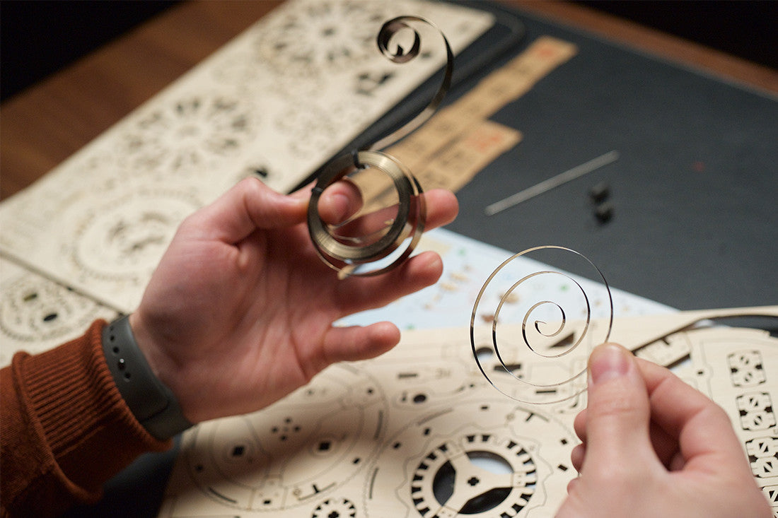 Ugears Model Sky Watcher Tourbillion Table Clock