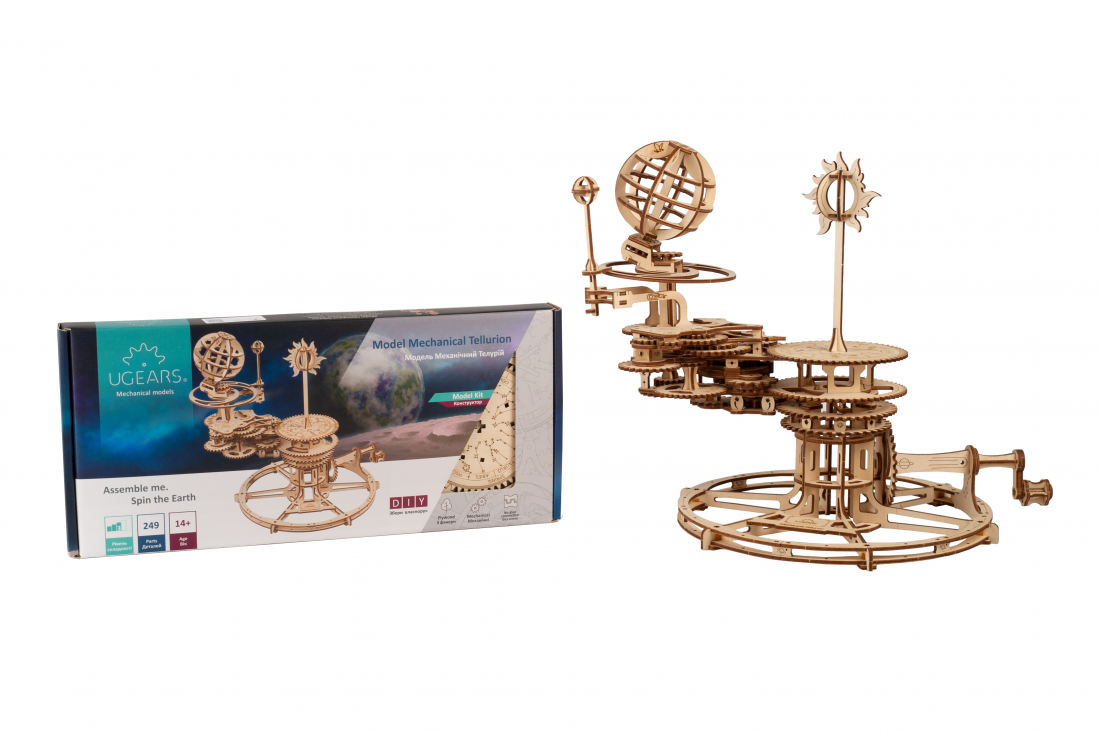 Ugears Model Mechanical Tellurion