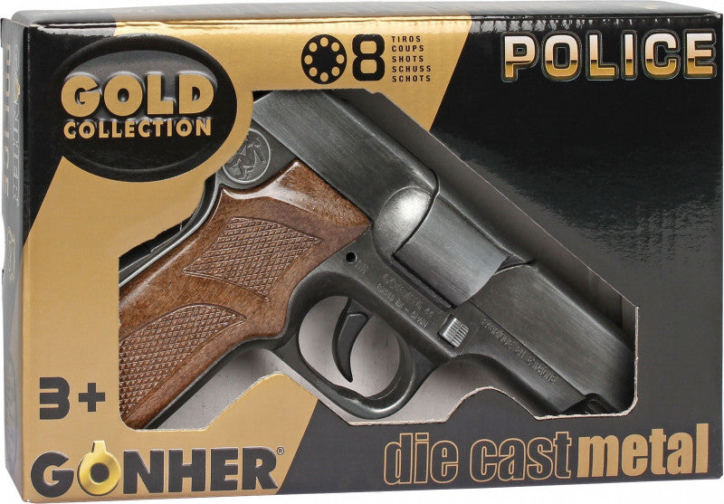 Gonher Police Gold Revolveri 8 laukausta