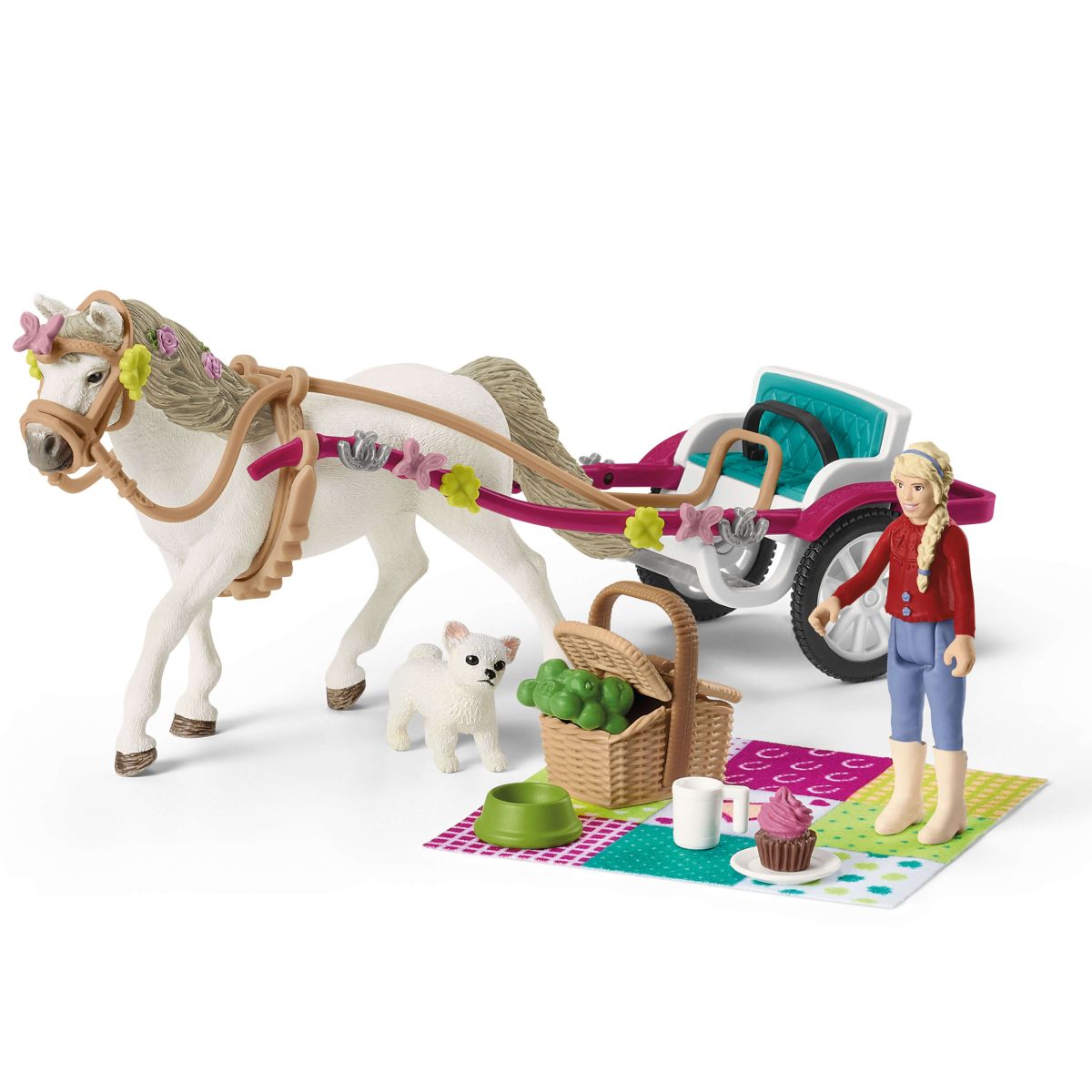 Schleich 42467 Vaunut Hevosnäyttelyyn