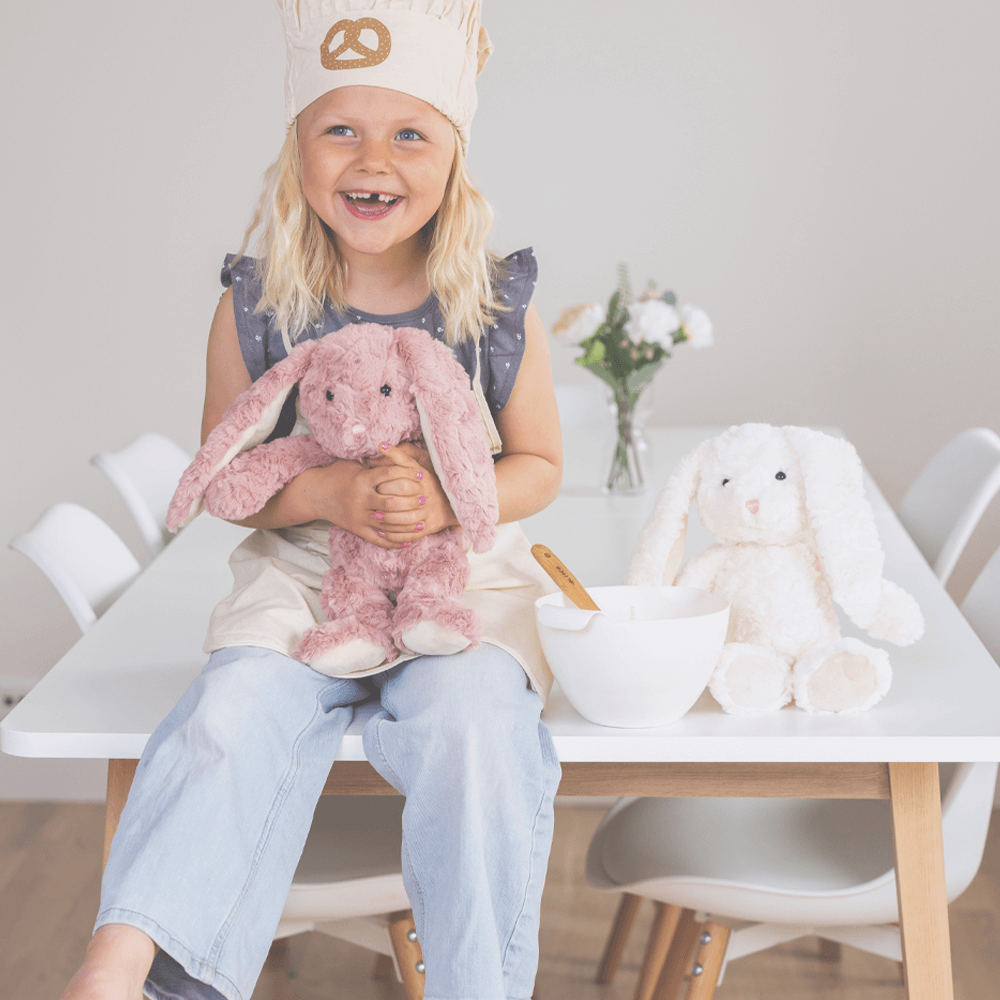 Teddykompaniet Linnea Pupu Pehmolelu 30cm Vanha Roosa