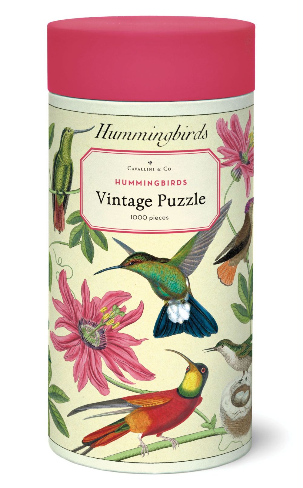 Cavallini & Co. Vintage Puzzle 1000 palaa Hummingbirds