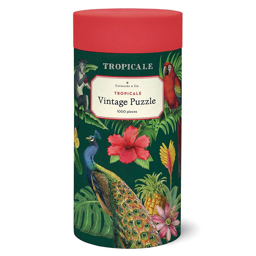 Cavallini & Co. Vintage Puzzle 1000 palaa Tropicale