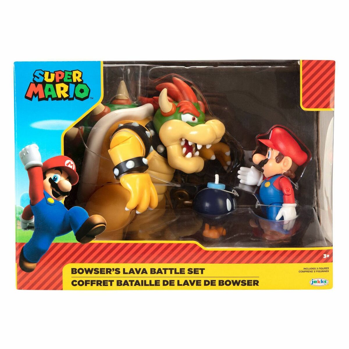 Super Mario vs. Bowser Bowser's Lava Battle set