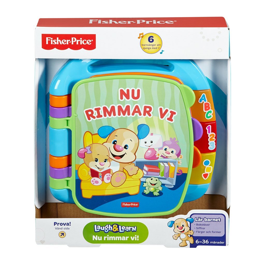 Fisher-Price Laulava Kirja Ruotsinkielinen