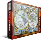 Eurographics Puzzle 1000 Palan Palapeli Antique World